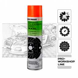 Спрей обезмаслител за спирачки Xenum  Brake Cleaner Pro XXXL
