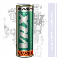 Синтетично естерно керамично моторно масло Xenum VRX 8w40 Gen2
